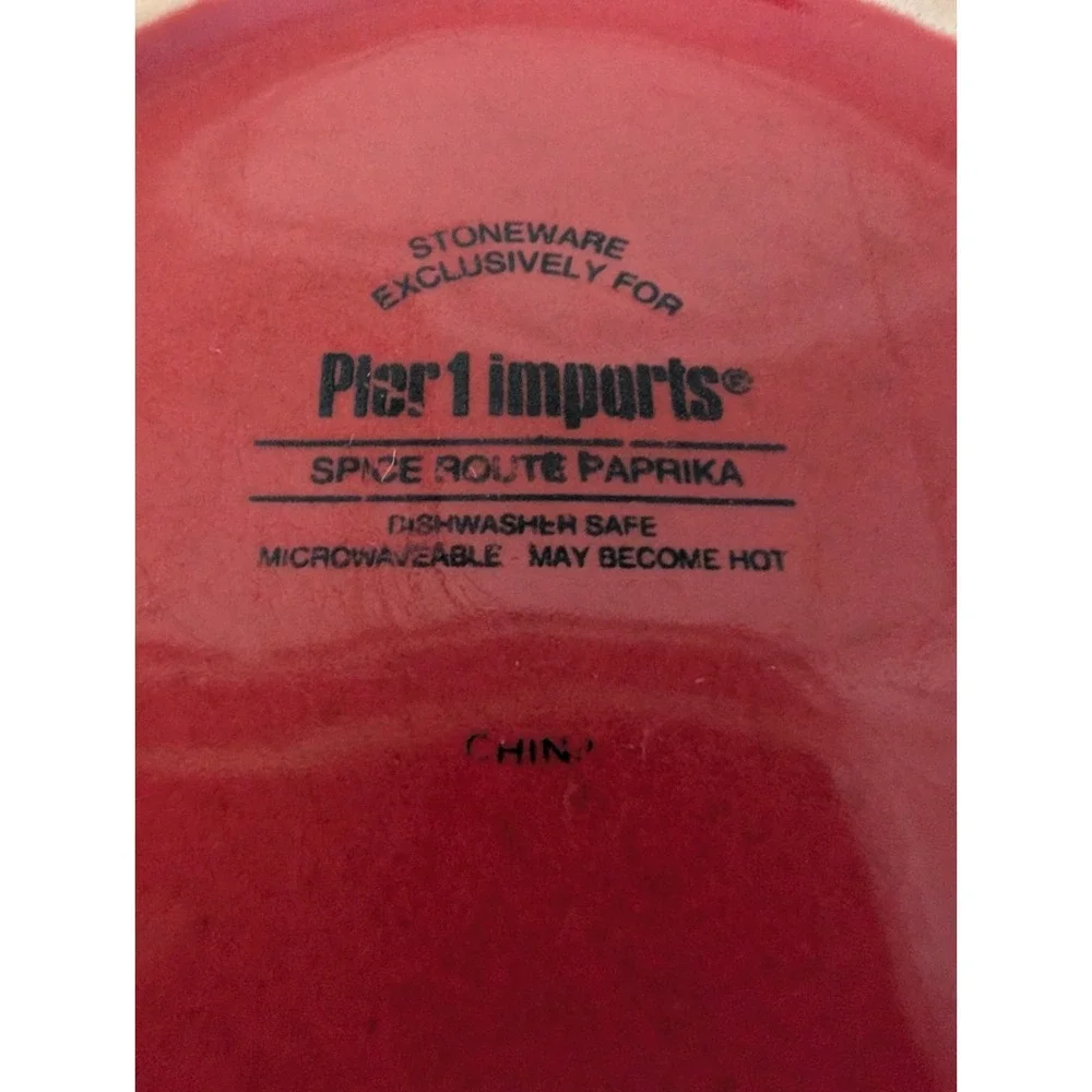 PIER 1 IMPORTS SPICE ROUTE PAPRIKA Set of 2 All Purpose Bowls 5